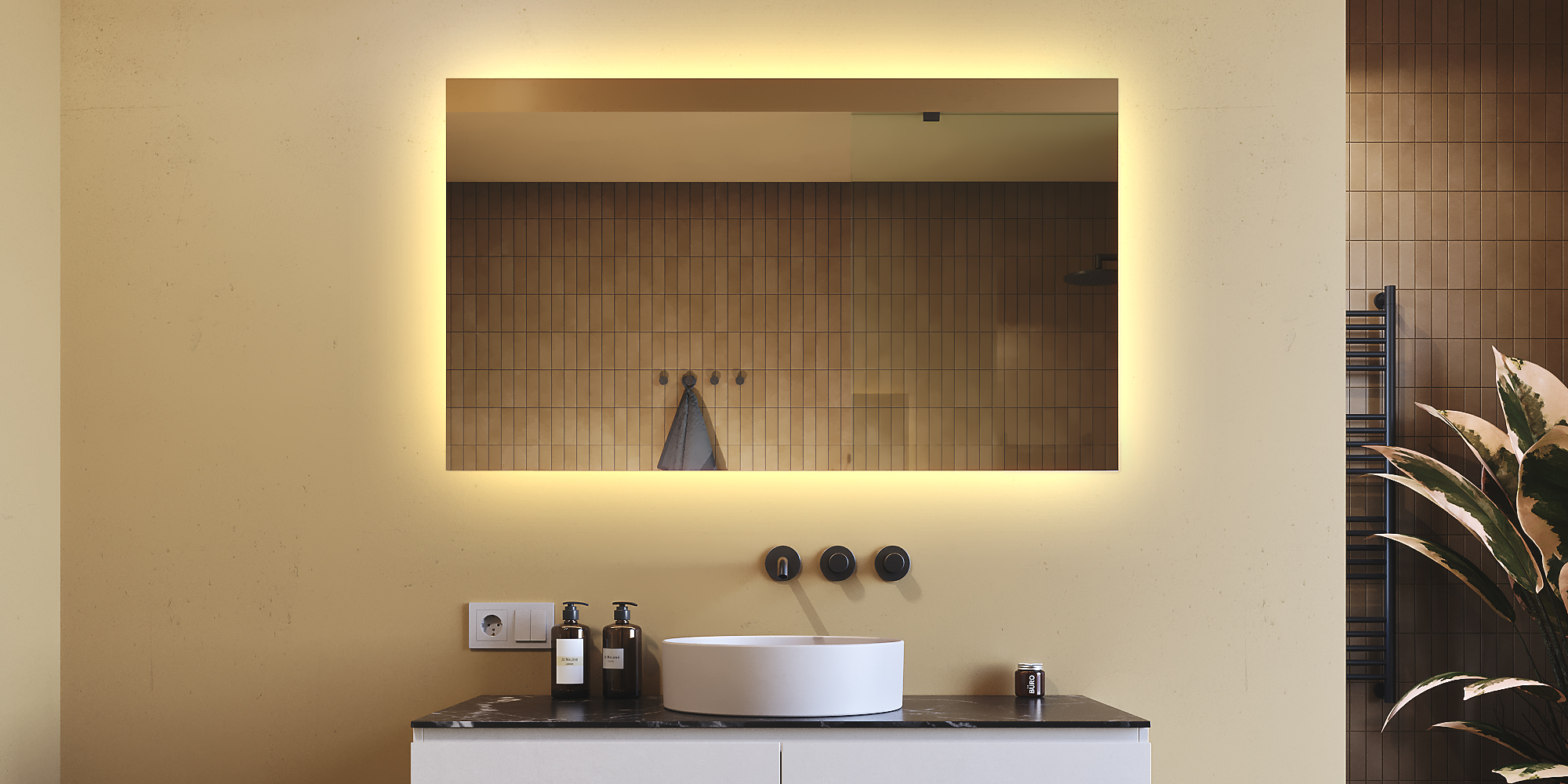 OŚWIETLENIE LUSTRA.