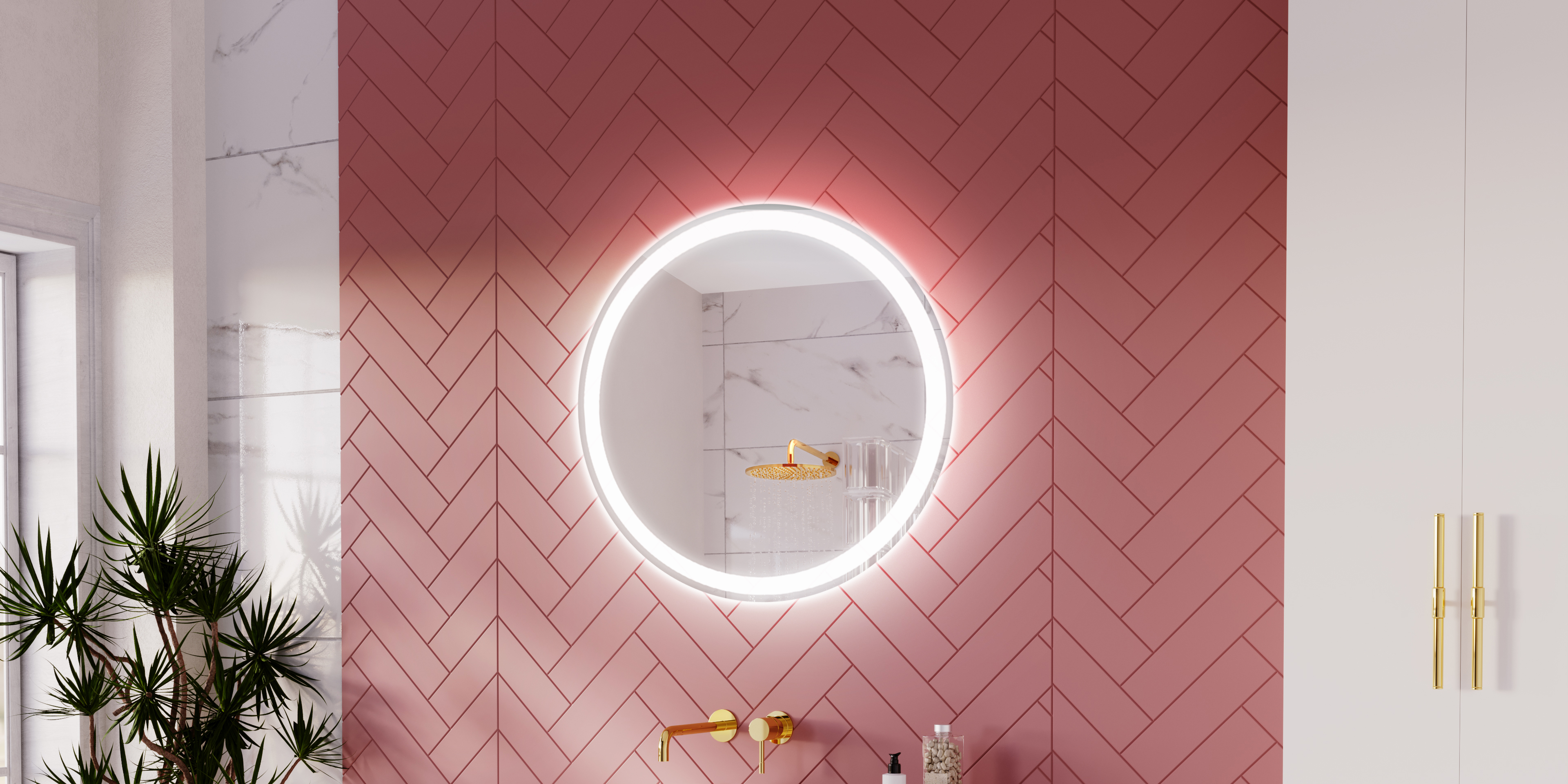 LUSTRA ŁAZIENKOWE Z OŚWIETLENIEM LED