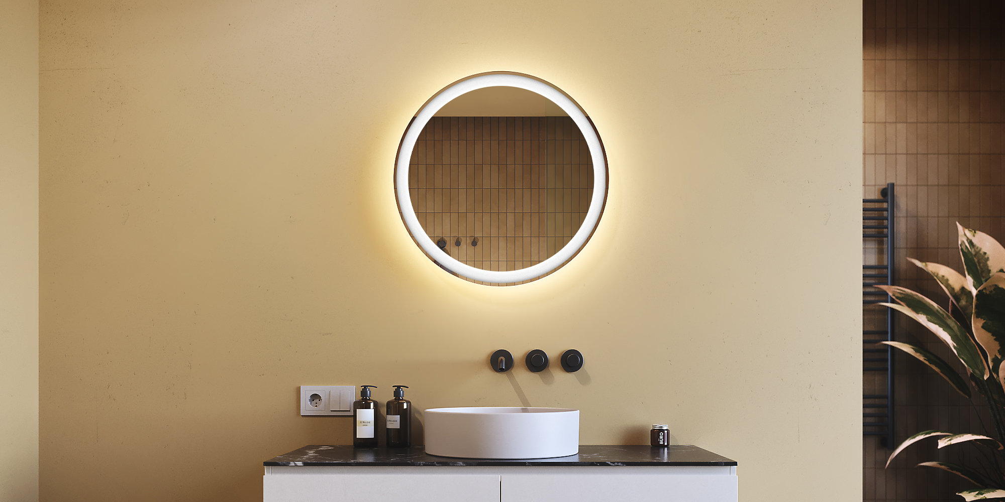 OŚWIETLENIE LUSTRA.