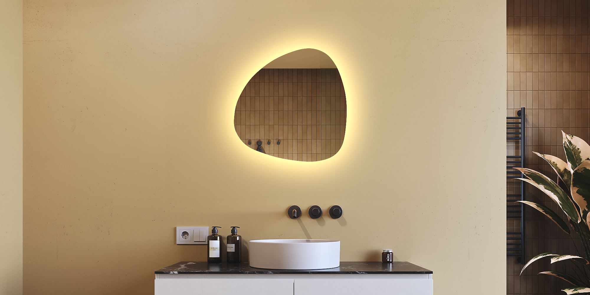 OŚWIETLENIE LUSTRA.