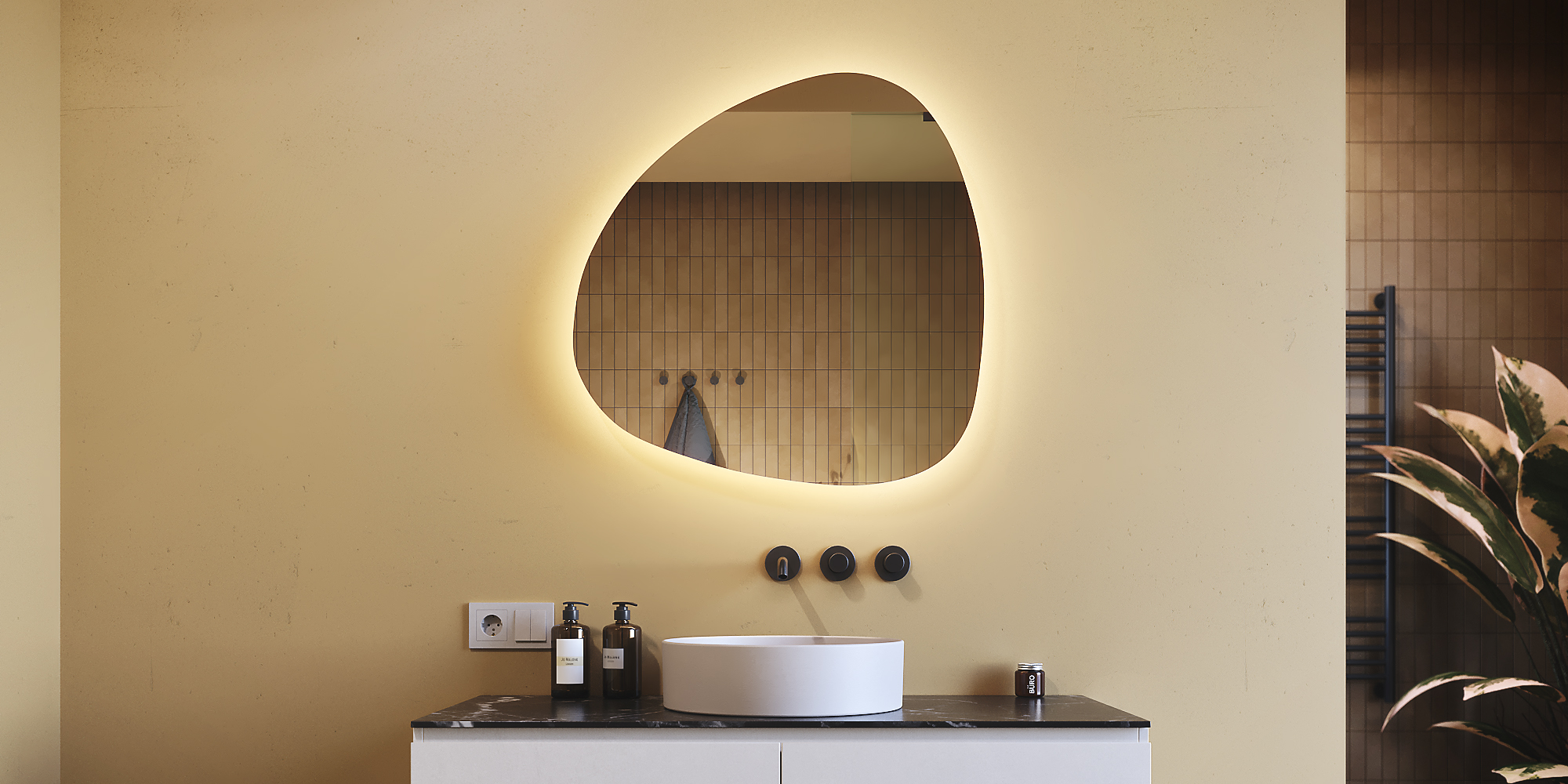 OŚWIETLENIE LUSTRA.