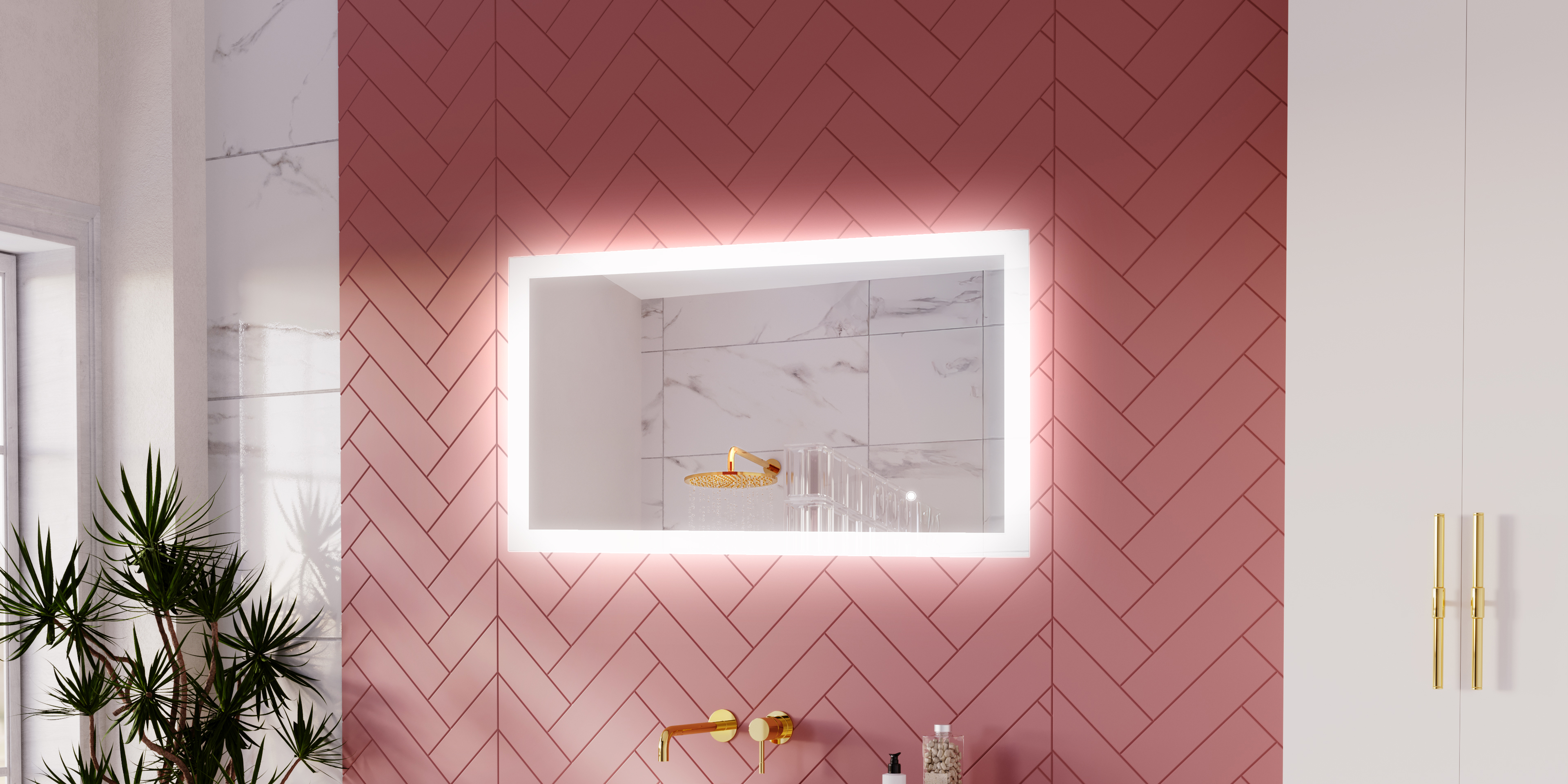 LUSTRA ŁAZIENKOWE Z OŚWIETLENIEM LED