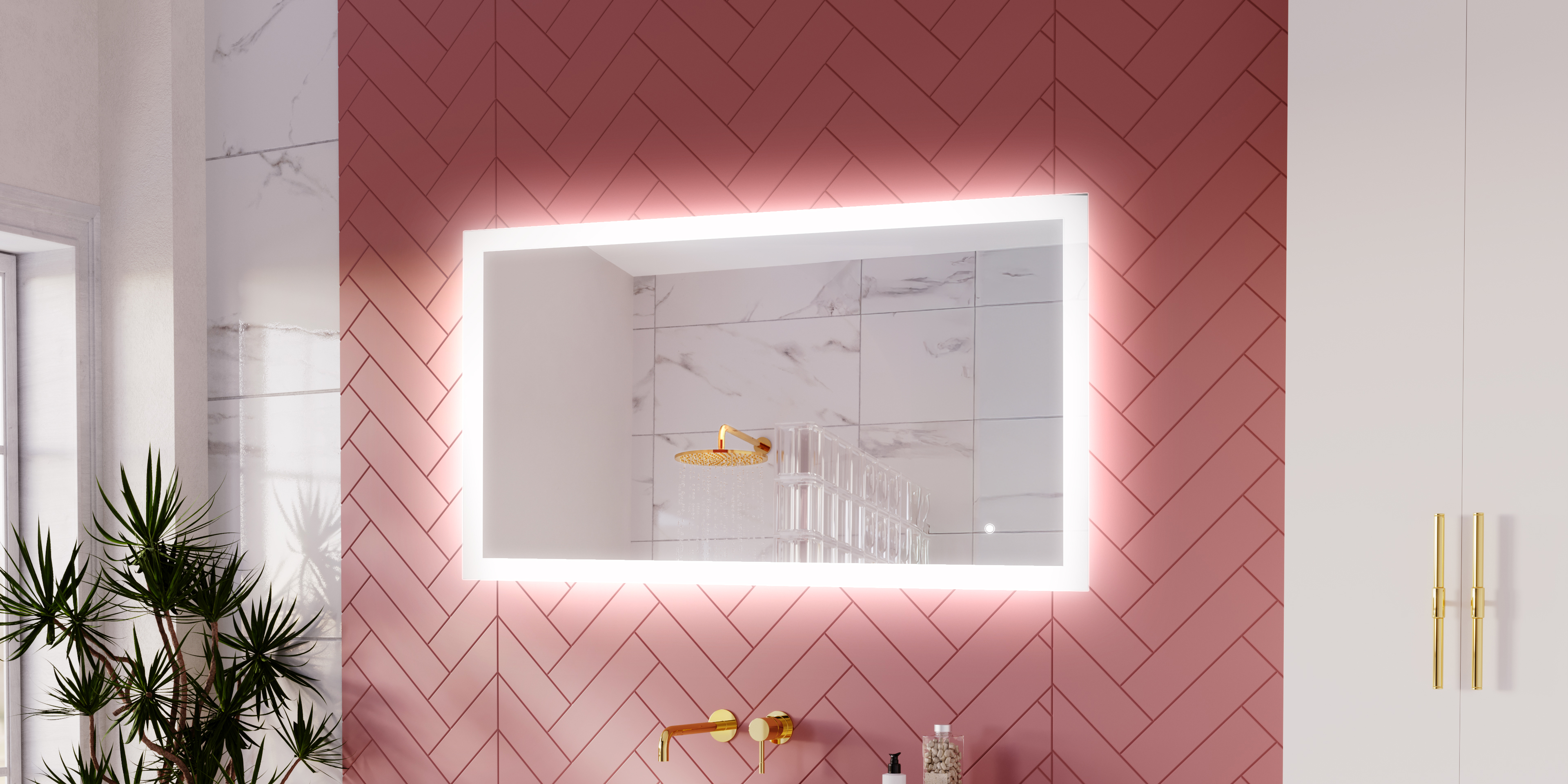 LUSTRA ŁAZIENKOWE Z OŚWIETLENIEM LED