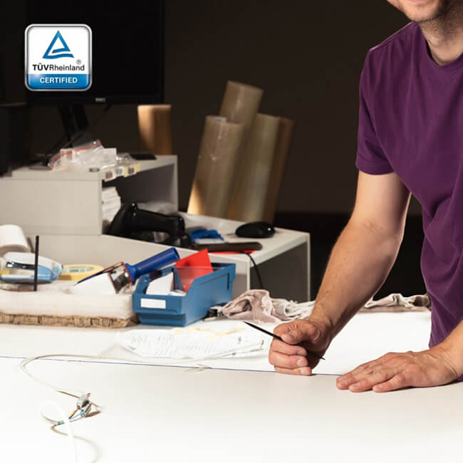 Qualität durch TÜV-Zertifikat bestätigt